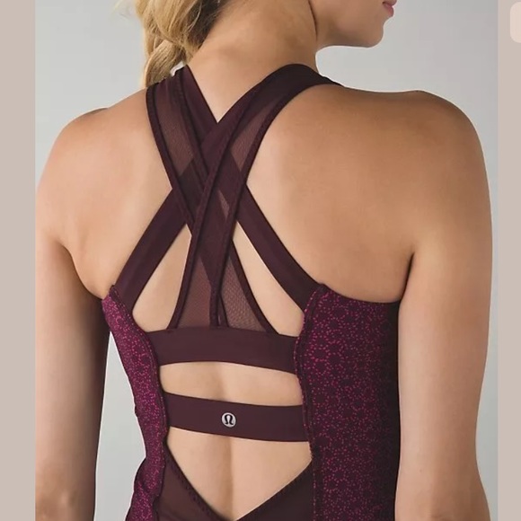 lululemon athletica Tops - Lululemon Ready Set Sweat Tank SPXR/RASP size 4